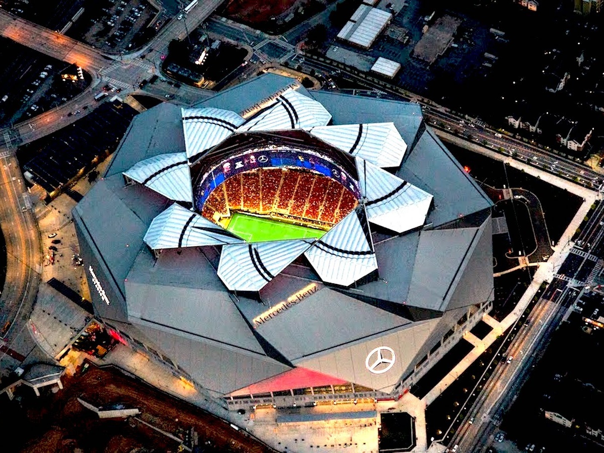 Mercedes-Benz Stadium — General view