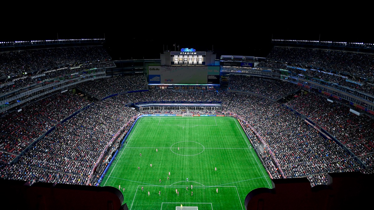 Gillette Stadium — Match atmosphere