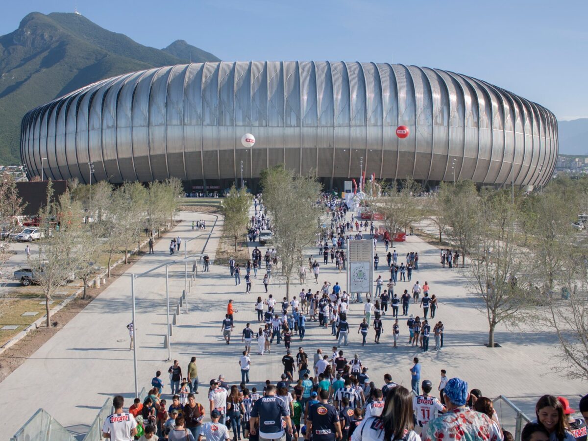 Estadio BBVA — Facade · day